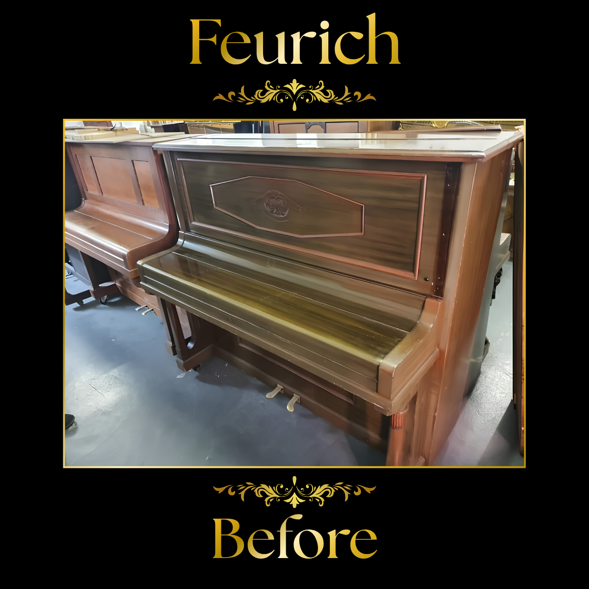 Feurich restoration, before